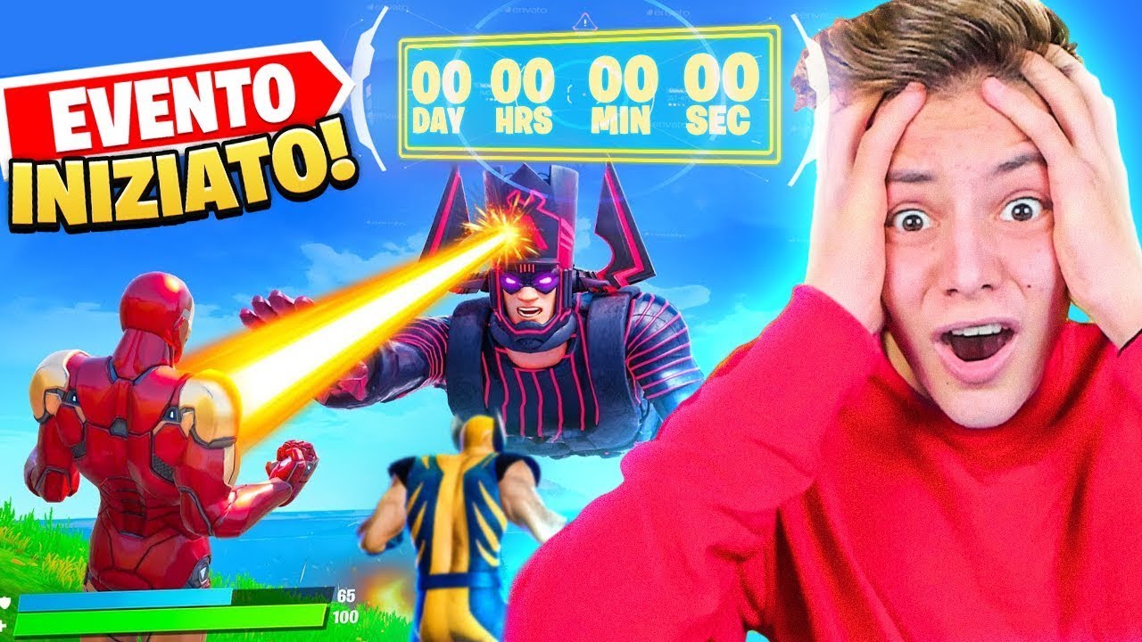 L' EVENTO FINALE di FORTNITE! 😱 (Season 4 - Galactus event)