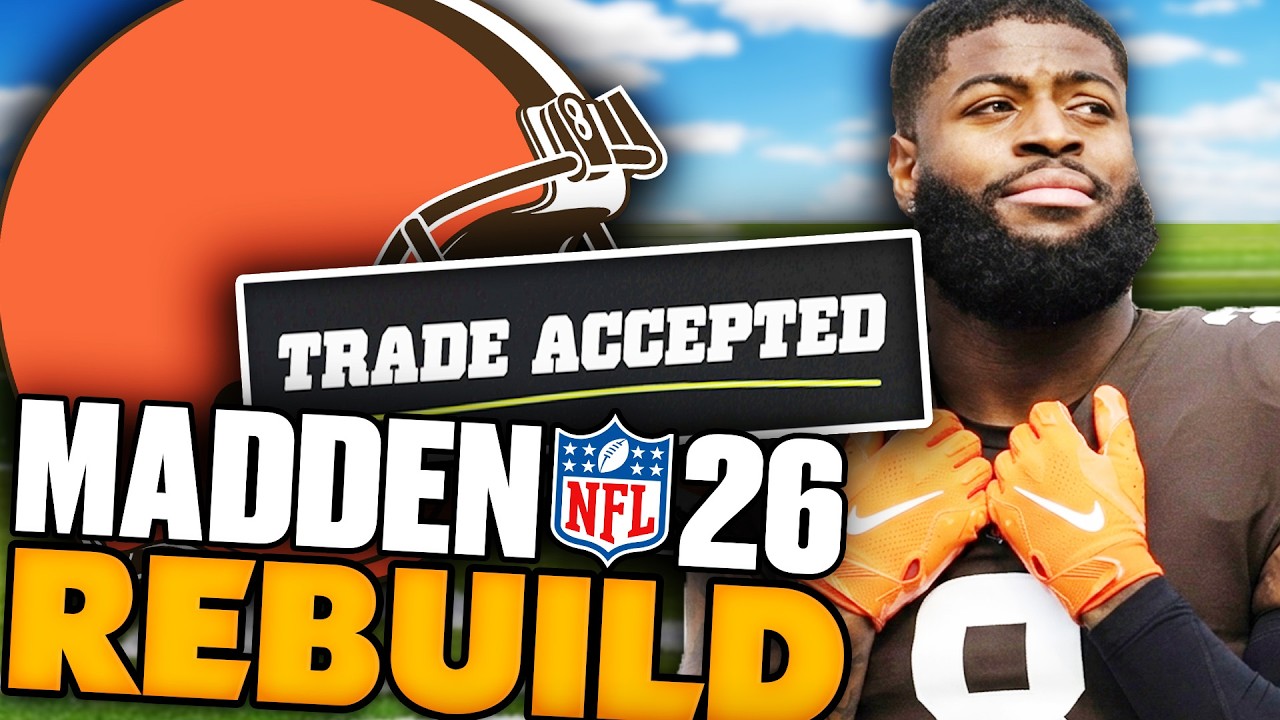 Jared Verse Cleveland Browns Rebuild! Madden 26 Franchise