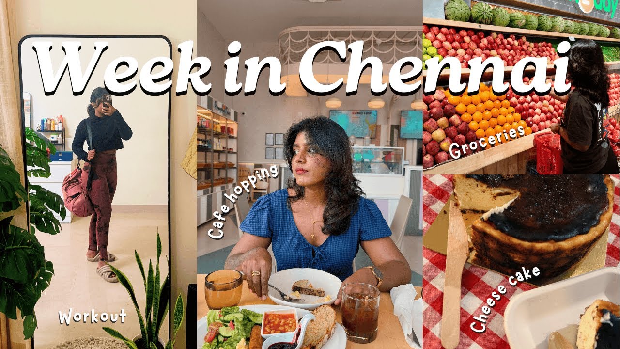 Week in the life of an introvert | Chennai | Breakfast | Gym | Groceries