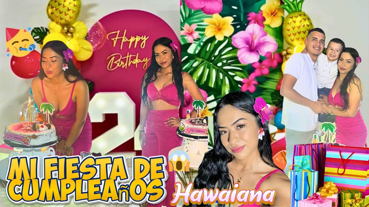 🎁🎉ASÍ CELEBRE MI CUMPLEAÑOS #24🥳❤️casi sale mal😱😰Stefania Leiva 