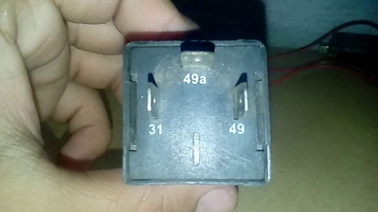 Como ligar o rele do pisca EP 105