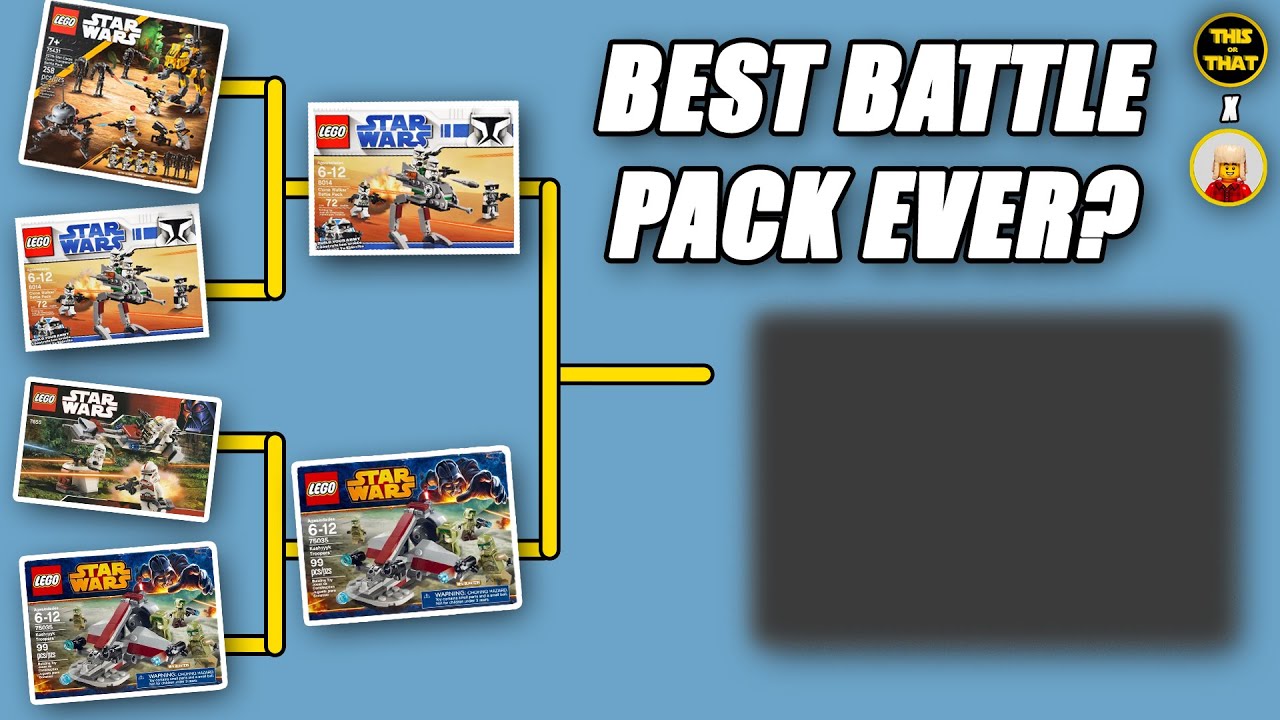 What's The Best LEGO Star Wars Battle Pack of All Time? w/ ClashBroyale