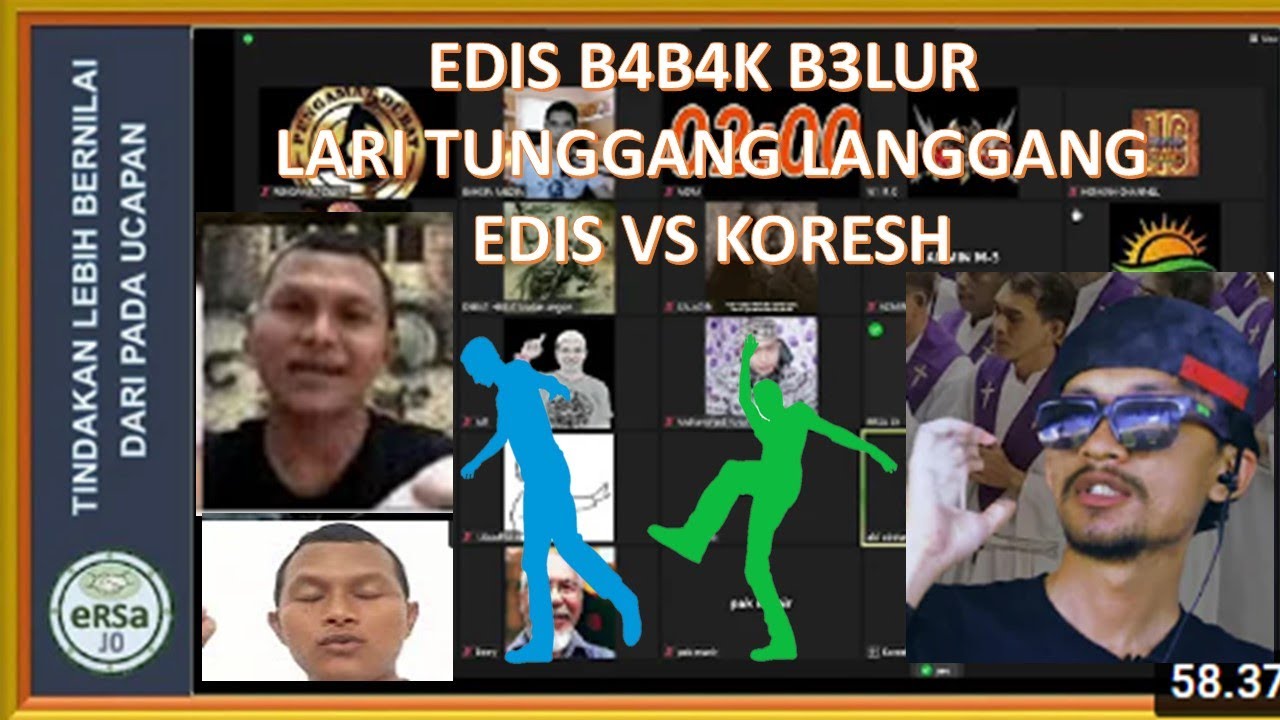 EDIS VS KORESH | DICUCI HABIS2AN | BABAK BELUR DALAM NARASI |