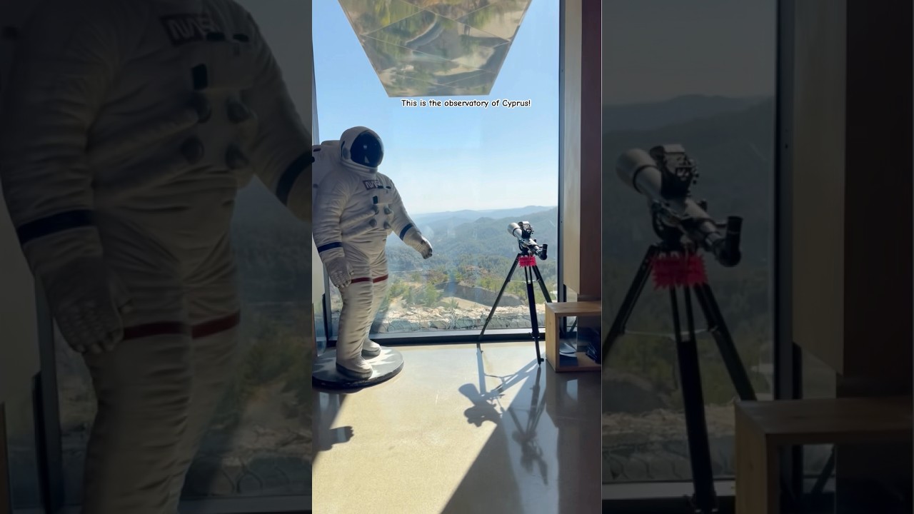 This is the observatory of Cyprus!🌌