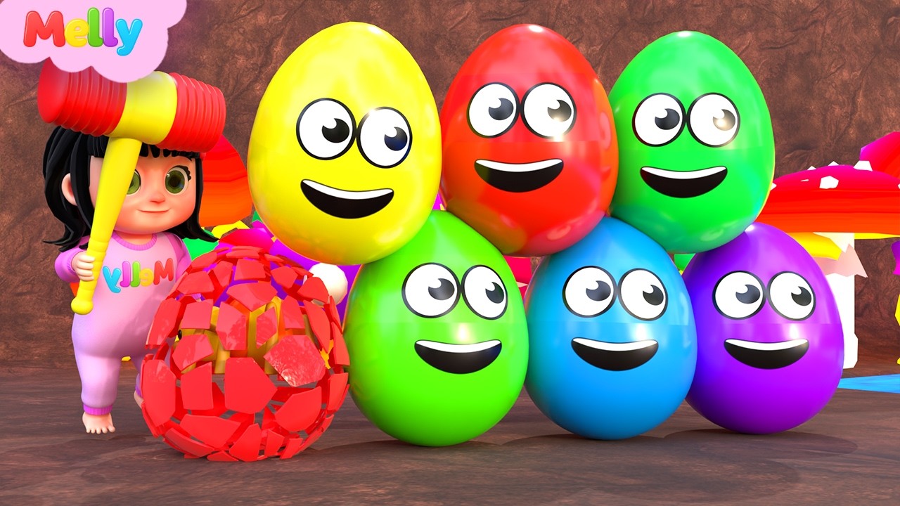 Explora Coloridos Huevos Sorpresa | Canciones Infantiles | ZuZoo en Español