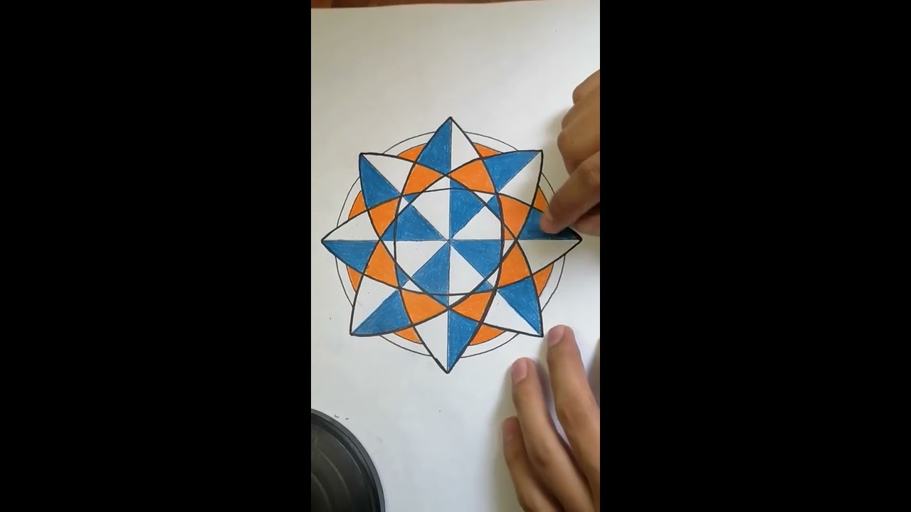 Flor de ocho pétalos.