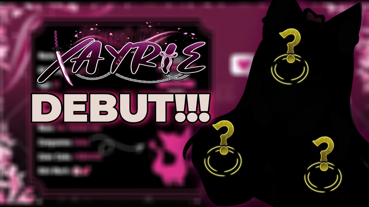 【 VTUBER DEBUT 】Xayrie VTuber Debut VOD