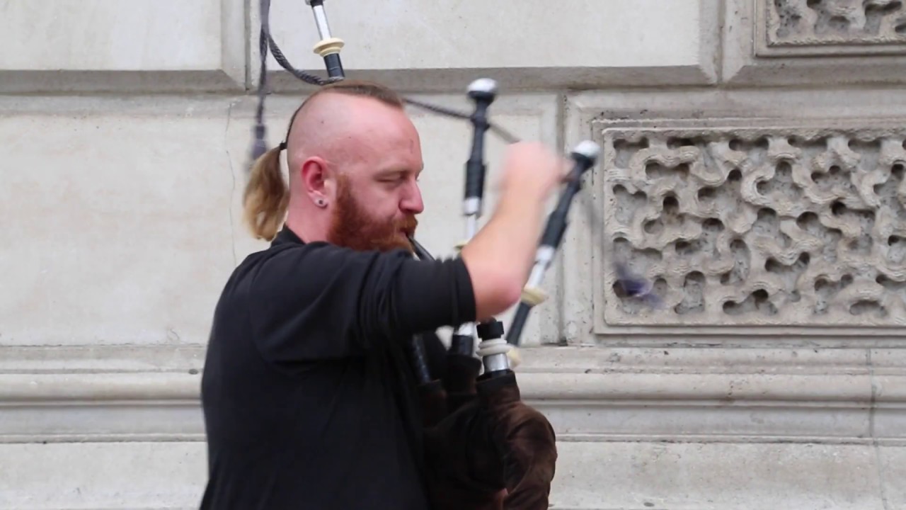 England London Games of throne Cover Bagpipe / Angleterre Londres Games of throne Cornemuse