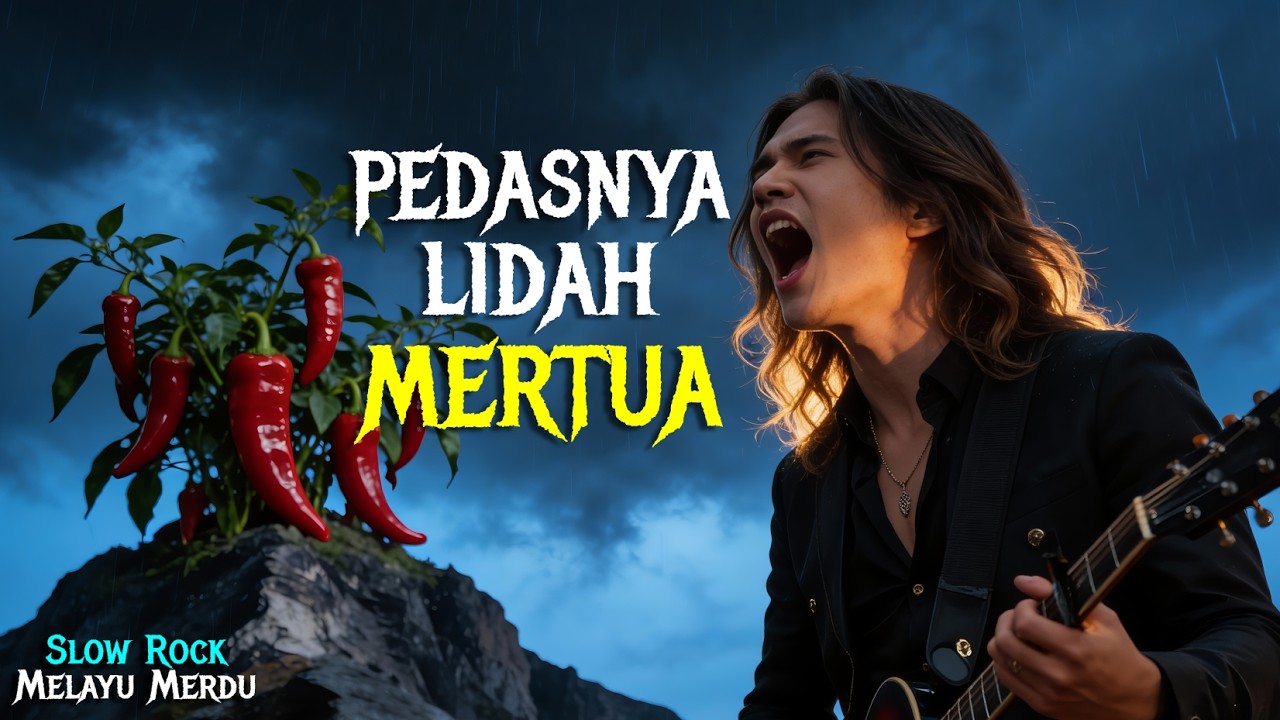 Slow Rock Melayu Sedih Mengiris Hati | PEDASNYA LIDAH MERTUA (Official Lyric Video)