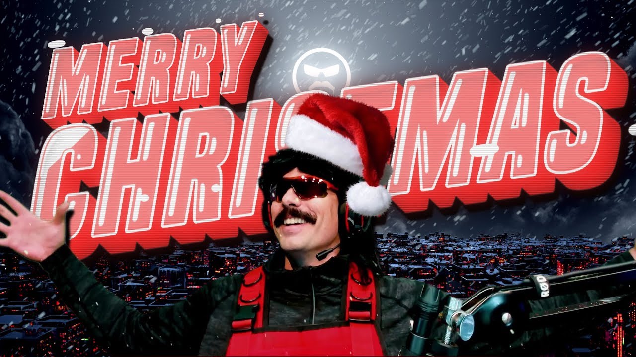 DrDisrespect embraces the Christmas Spirit playing Fortnite
