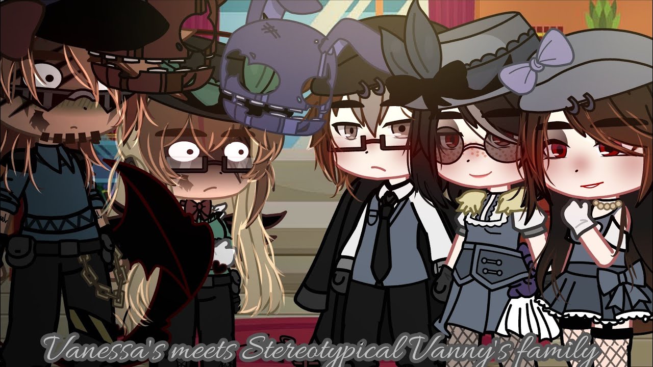 Michael and Vanessa Meets Her Old Stereotypical Vanny's Family AU || My Main FNaF AU ||