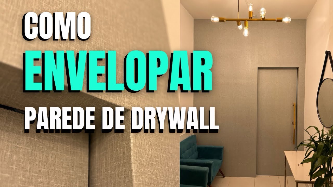 Como envelopar parede de Drywall? Os processos para um servi&ccedil;o de qualidade #home #design #diy
