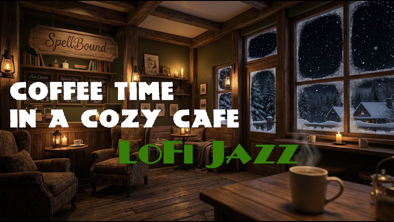 Coffee time LoFi Jazz * smooth background music chillout lounge for relax   Peaceful Mind Cafe bar