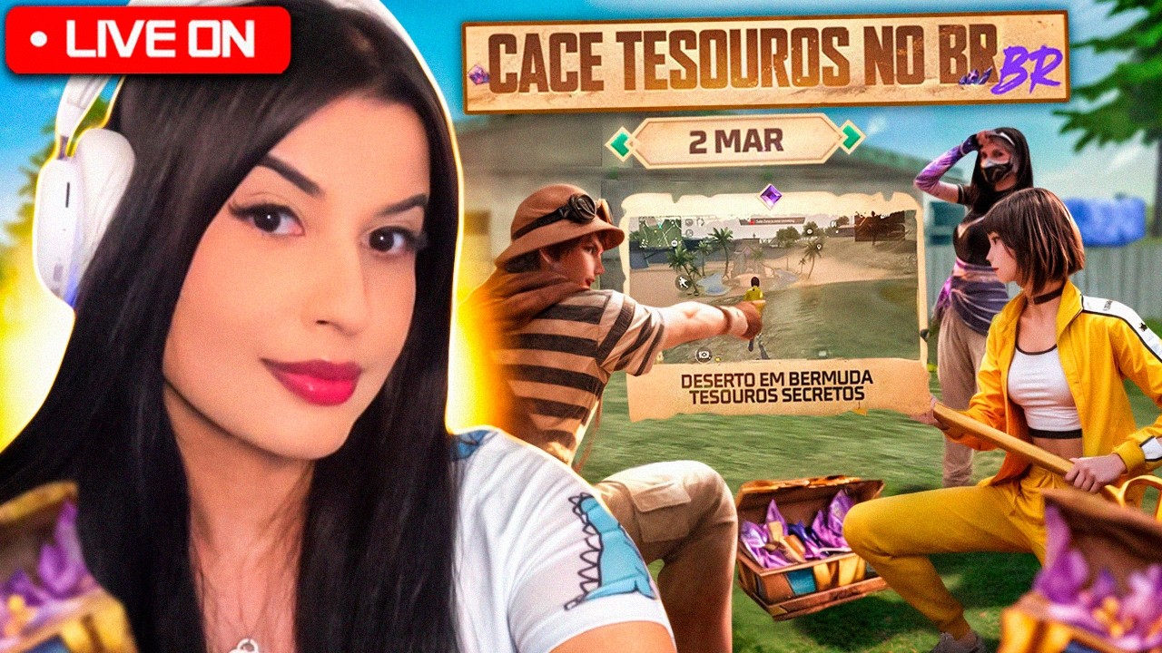 A MELHOR DE AWM💗FREE FIRE AO VIVO💗ANNE VIESI