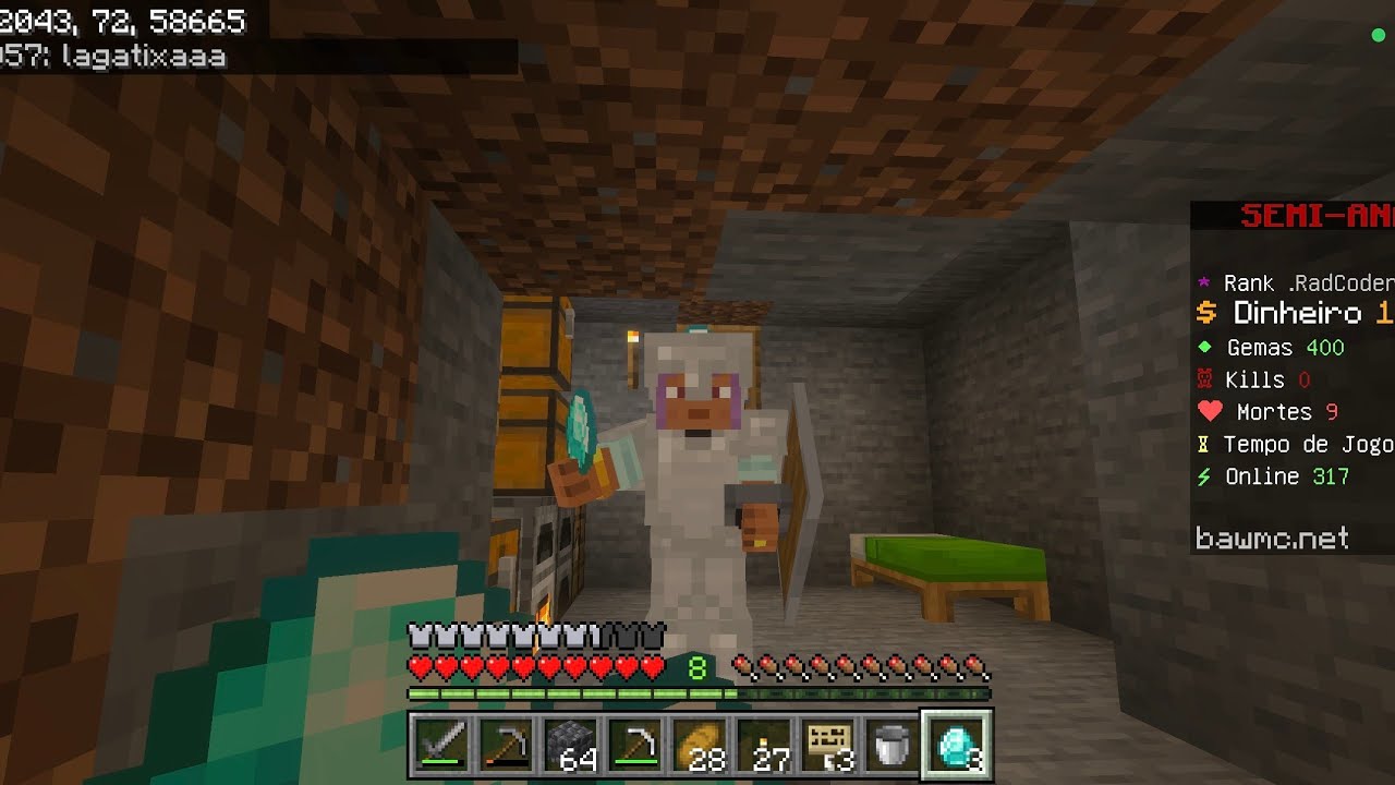 Achei diamantes antes do que esperava