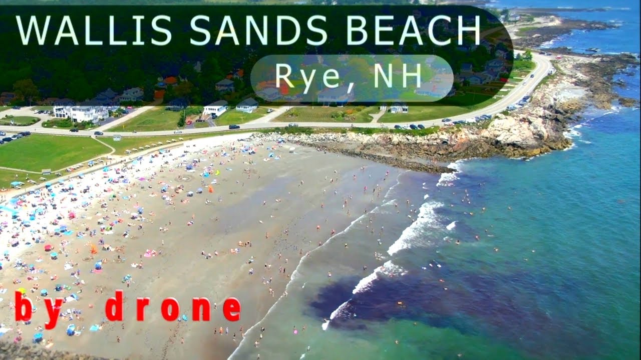 Wallis Sands Beach - Rye, NH - DJI Mavic 2 Zoom & Removu K1