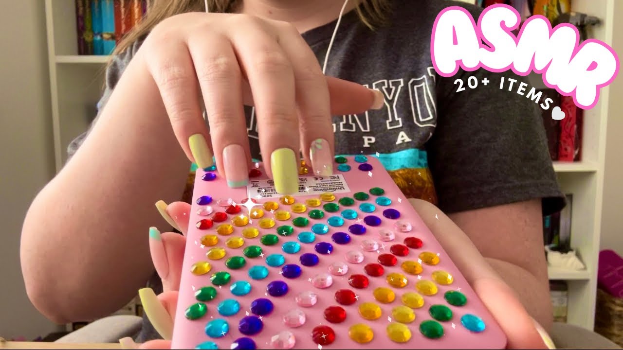60 Second ASMR Triggers For ADHD | No Talking | Perfect For Short Attention Spans🌈