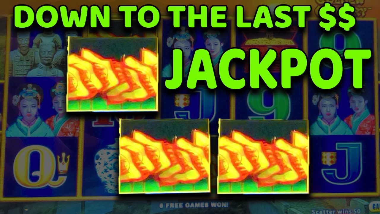 DOWN To The LAST DOLLARS & BAM! HANDPAY JACKPOT on Golden Century Dragon Link!