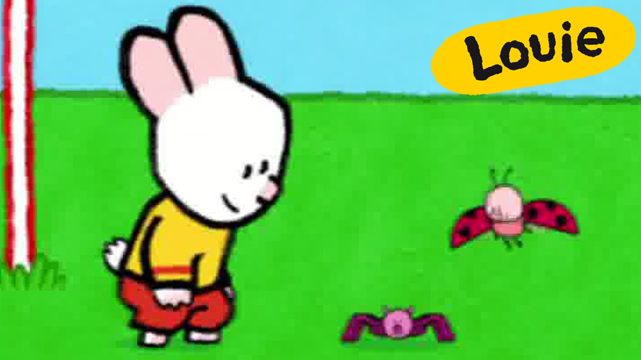 Araña - Louie dibujame una araña | Dibujos animados para niños
