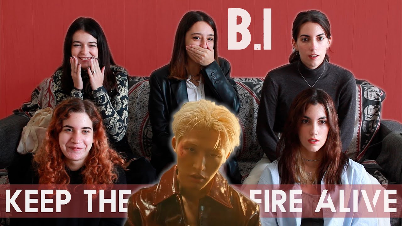 B.I 비아이 - KEEP THE FIRE ALIVE | Spanish college students REACTION (ENG SUB)
