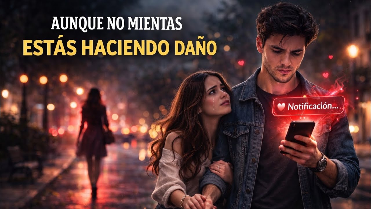 Estás con quien no amás aún  amando a otra persona. 