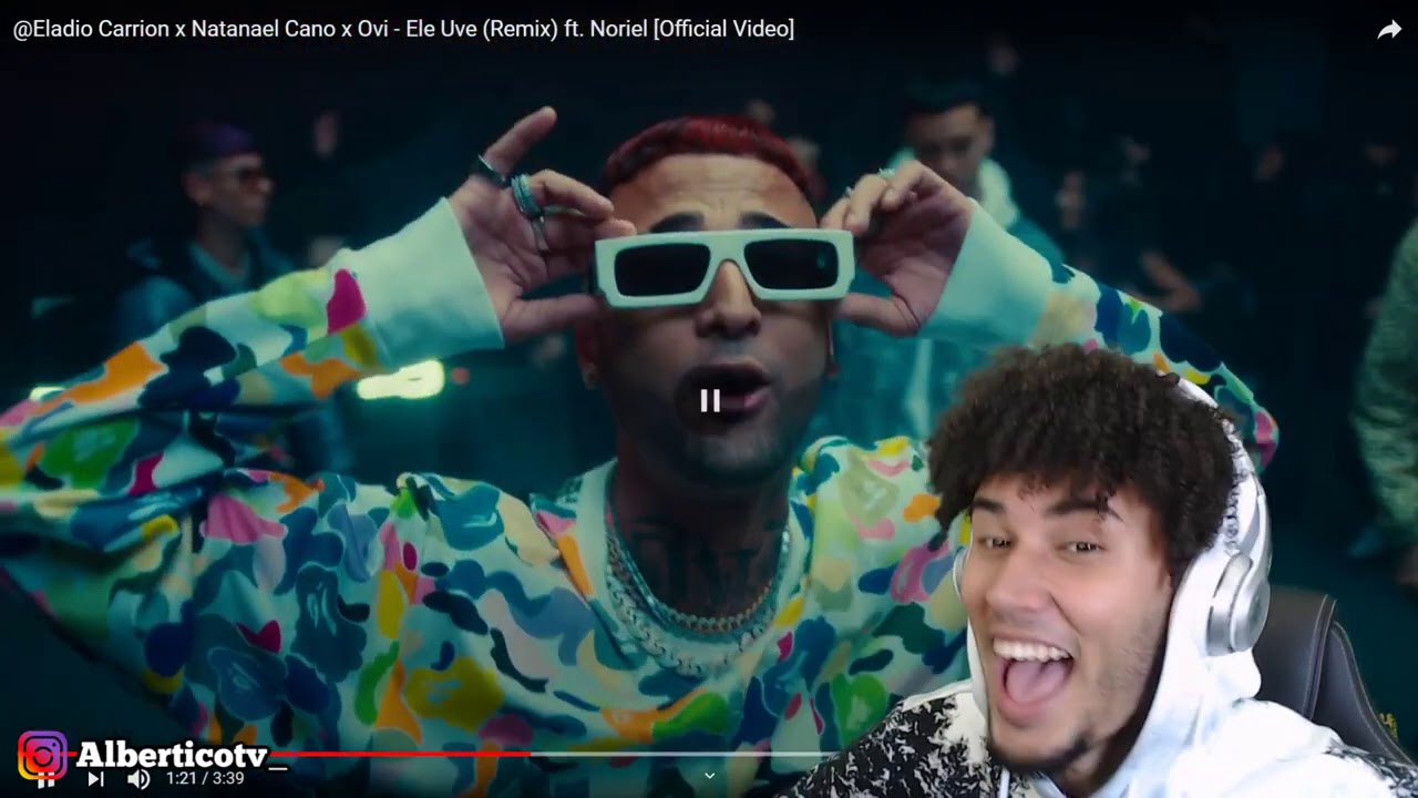 REACCION a  Ele Uve (Remix) Eladio Carrion x Natanael Cano x Ovi x Noriel