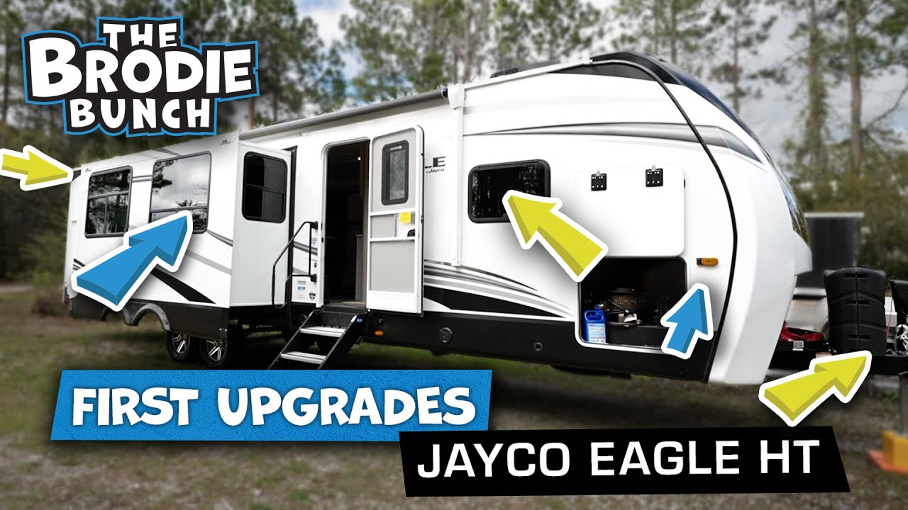 First 5 upgrades to our RV - Jayco Eagle HT