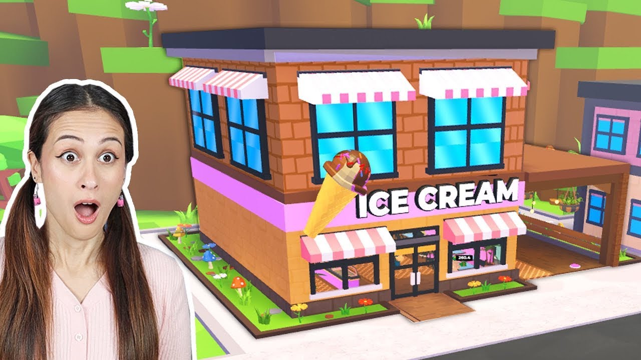 IK STARTTE MIJN EIGEN IJS SALON op ROBLOX! || Fan Friday