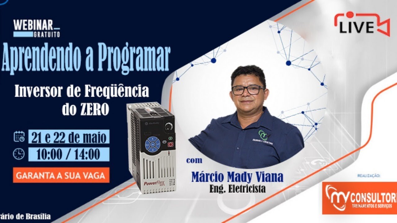 WEBINAR INVERSOR DE FREQUÊNCIA 21/05/2020 10:00