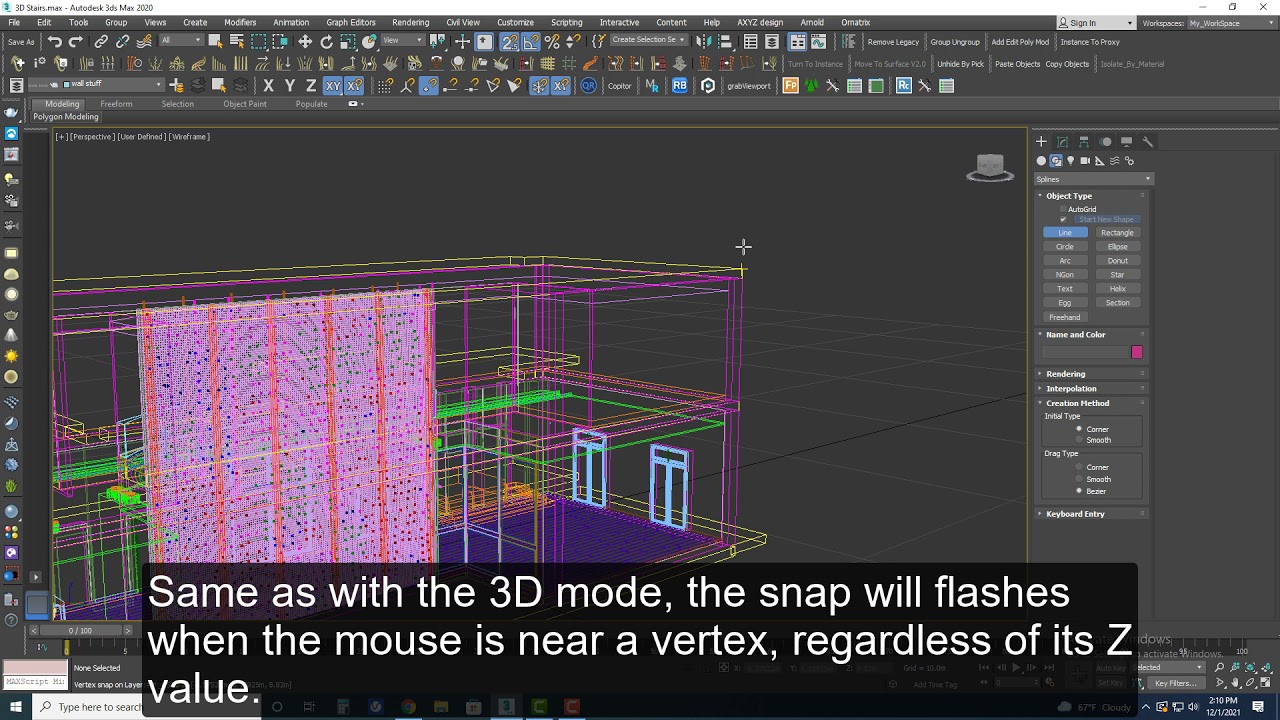 3DS Max - 3 Snap Modes Explained