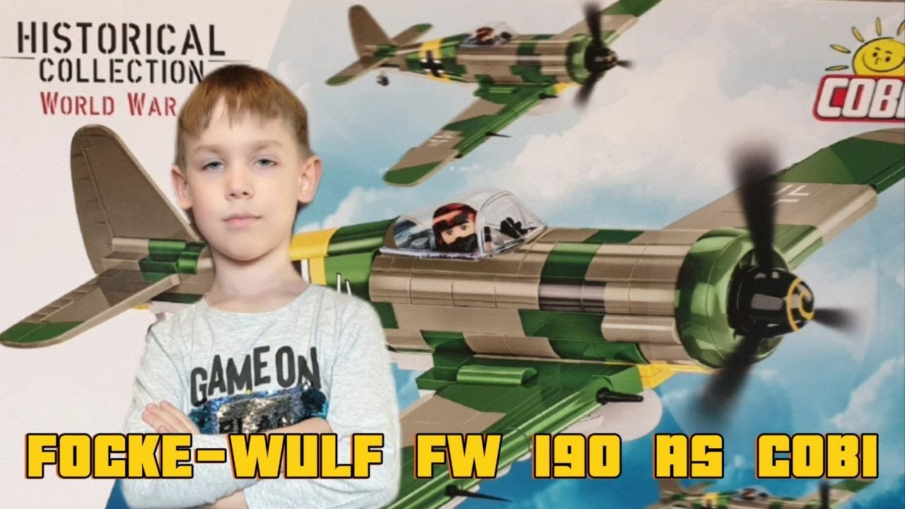 Składamy FOCKE - WULF FW 190 A5 od COBI