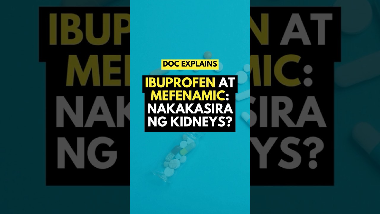 Nakakasira ng kidney ang pain reliever? #kidneydisease #painrelief