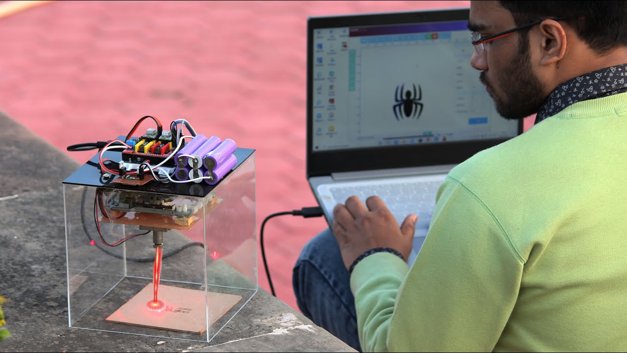 How to Make Portabl Laser Engraver Using Arduino