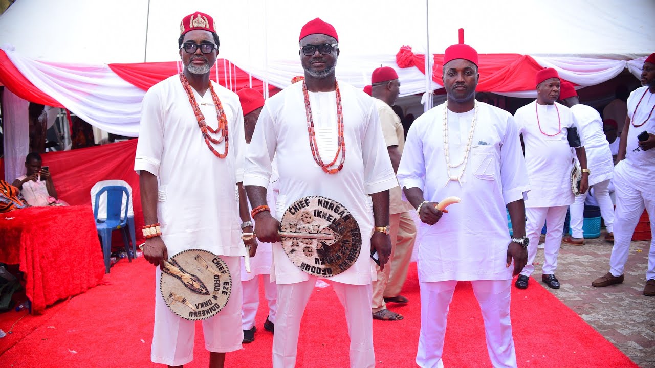 Engr Morgan Ofodum (Ikwelle Nzenweaku)& brothers took Ozo Ikwelle Enu-Oha Oraukwu,on 14th Feb. 2026