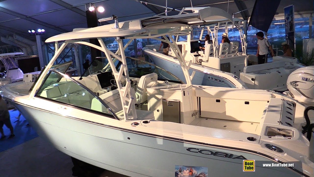 2020 Cobia 280 Motor Boat - Walkaround Tour - 2020 Miami Yacht Show