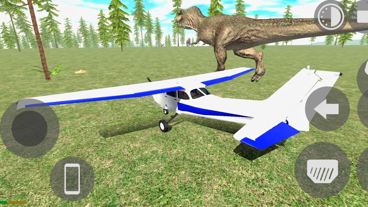 Indian Bikes Driving 3D All DINOSAUR attack my New AROPLANE 