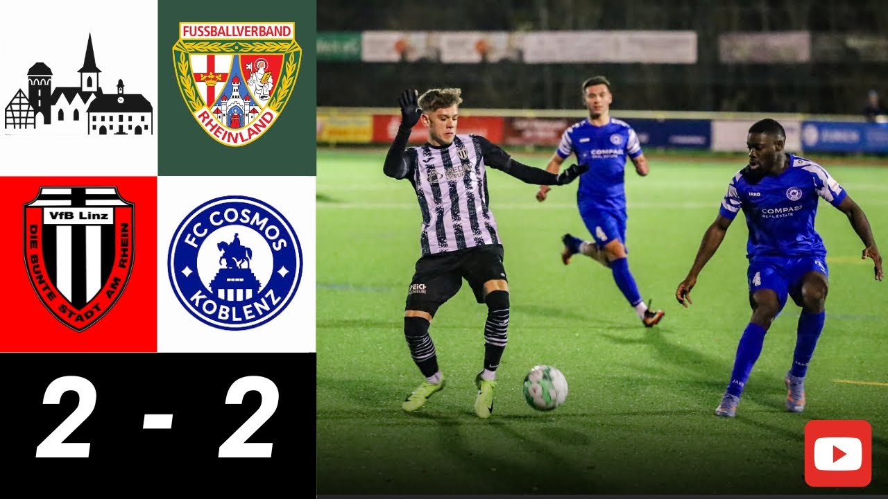 VfB Linz - FC Cosmos Koblenz | 2:2 | Rheinlandliga Spieltag 19 VfB Linz
