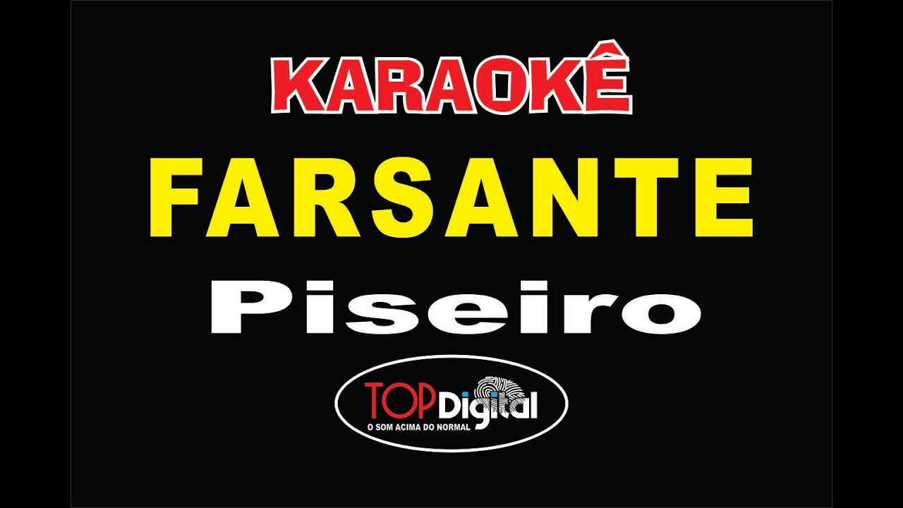 FARSANTE -KARAOKÊ - ZÉ VAQUEIRO ESTILIZADO