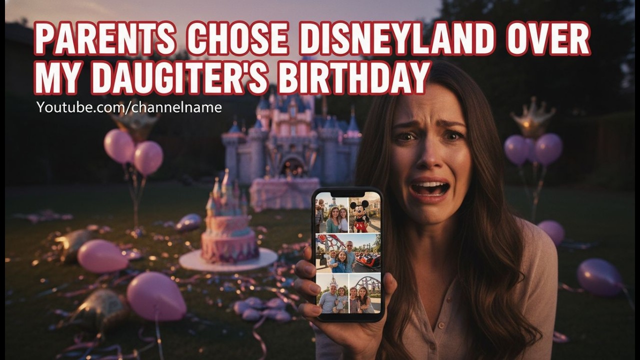 Parents Skip Granddaughter's Birthday for Disneyland Trip – Then Face Ruin After I Cut All....