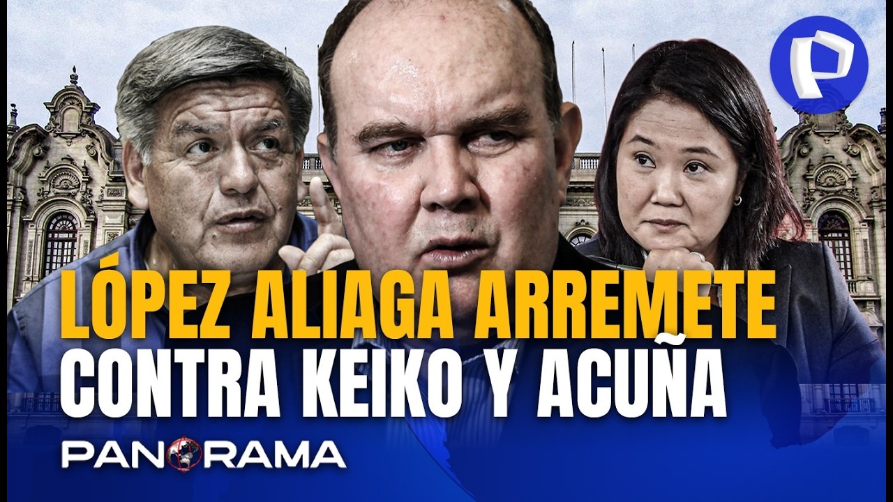 Rafael L&oacute;pez Aliaga en la recta final