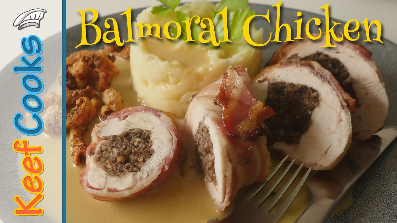 Balmoral Chicken | Haggis Stuffed Chicken | Burn's Night Dinner | Long Chicken | Fried Chicken Skin