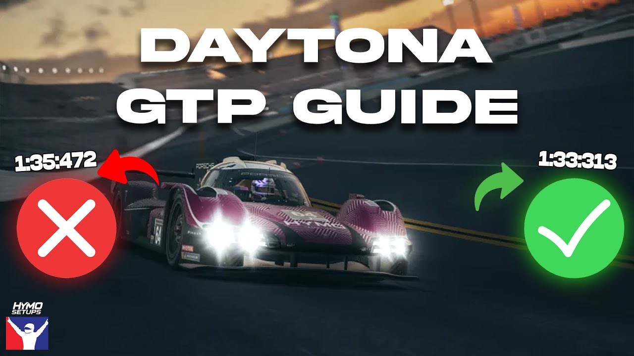 HOW TO DO DAYTONA IN iRacing | GTP Track Guide & Tips