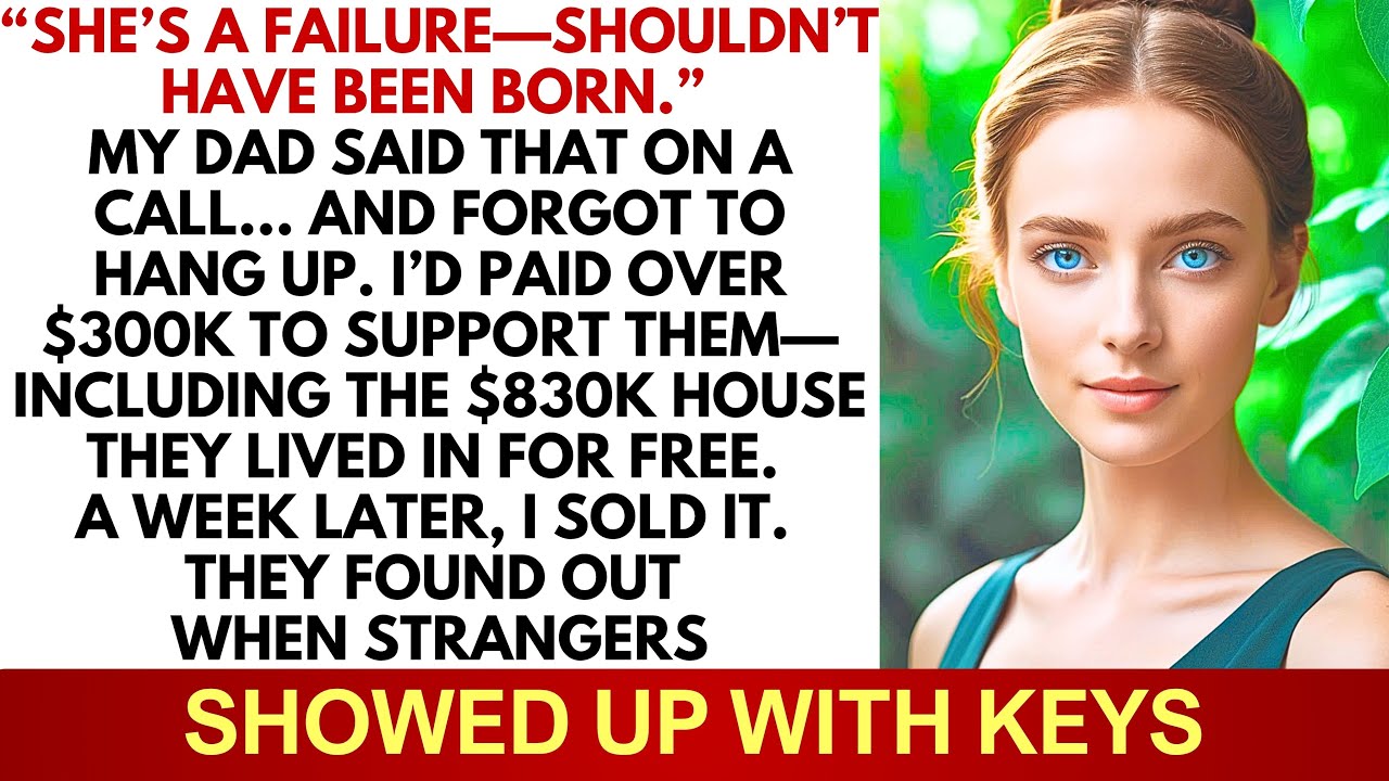 My Dad Called Me a Worthless Failure—So I Sold the $830K House and Left Him Behind...