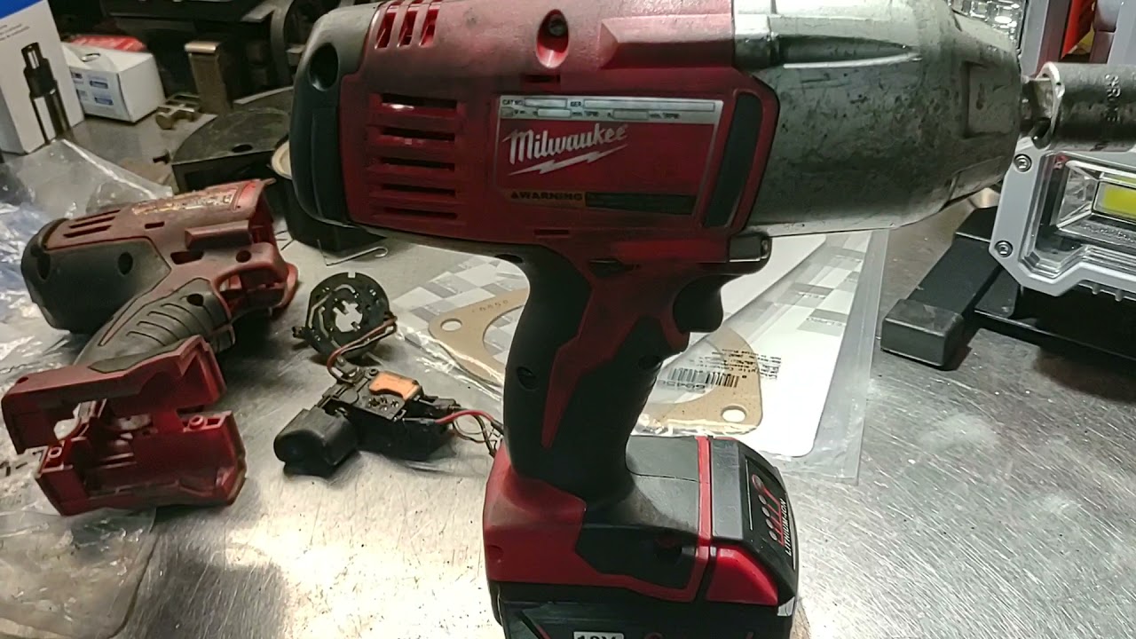 Milwaukee impact gun not working
