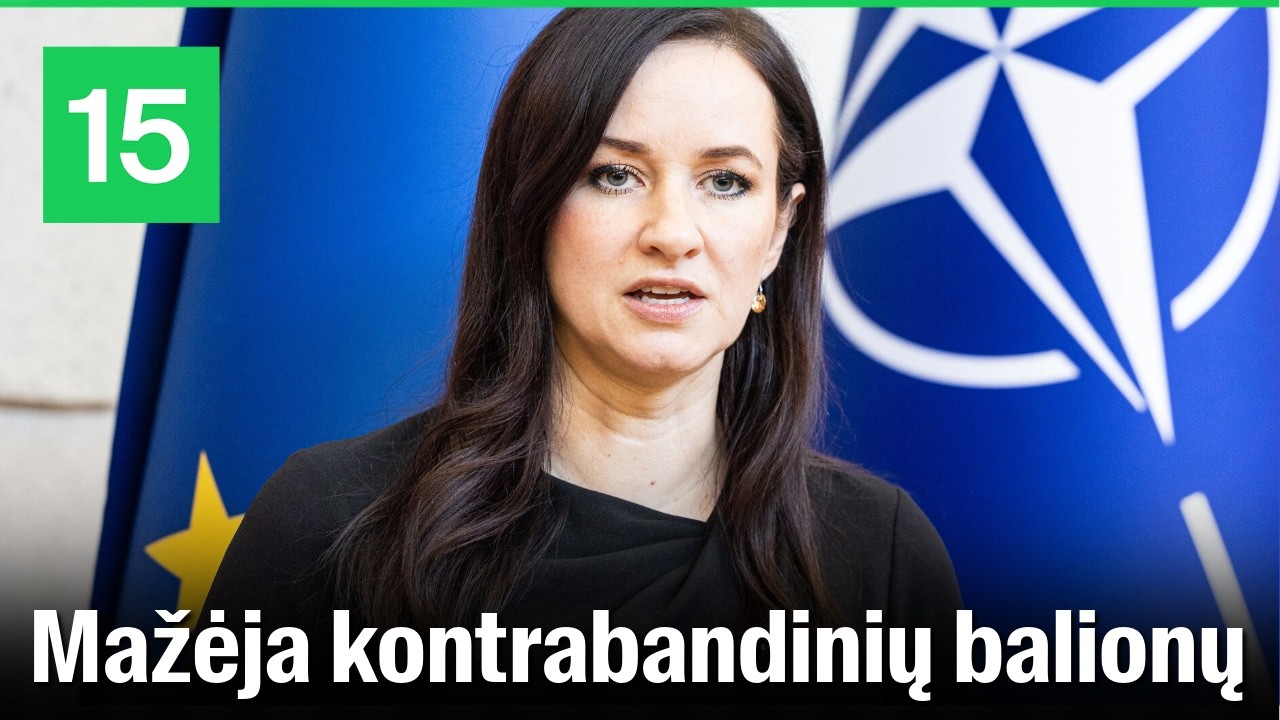 Inga Ruginienė: naftos rezervo naudojimas degalų kainas sumažins artimiausiu metu