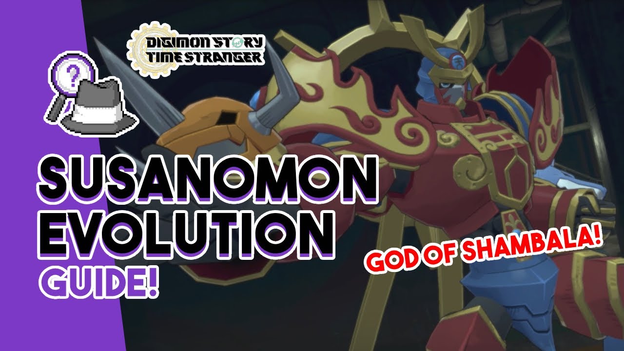 Как получить СЛИЯНИЯ БОГА Шамбалы Сусаномона в Digimon Story: Time Stranger!