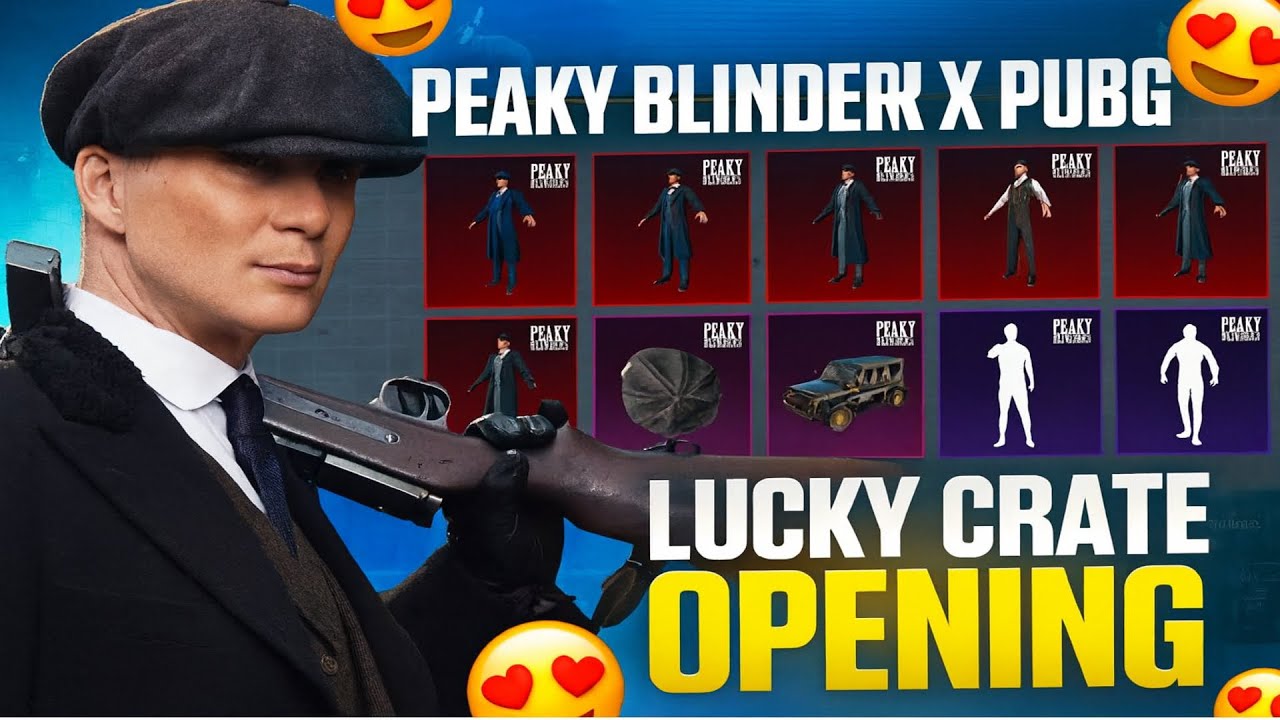 ❤️PEAKY BLINDERS LUCKY SPIN CRATE OPENING❤️