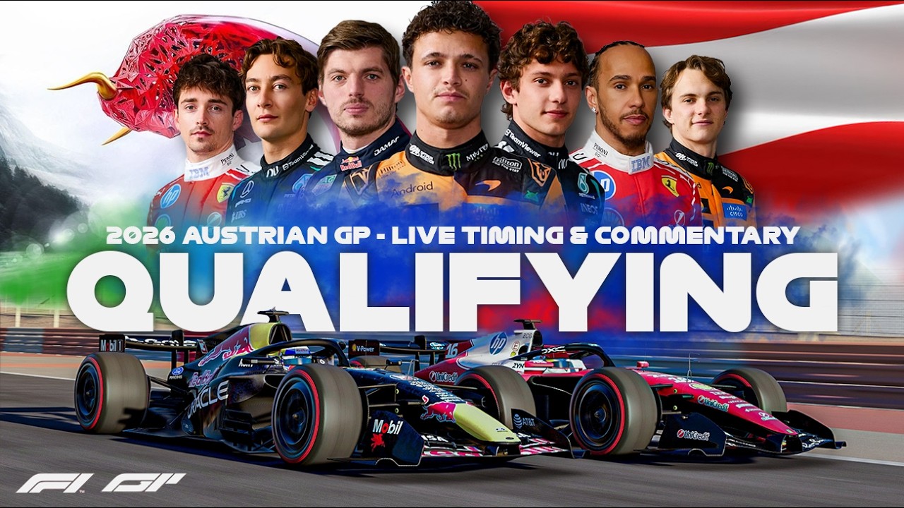 LIVE 🔴 | F1 - 2026 Austrian GP | Practice 3 | Timing & Commentary | Red Bull Ring | Sim Footage