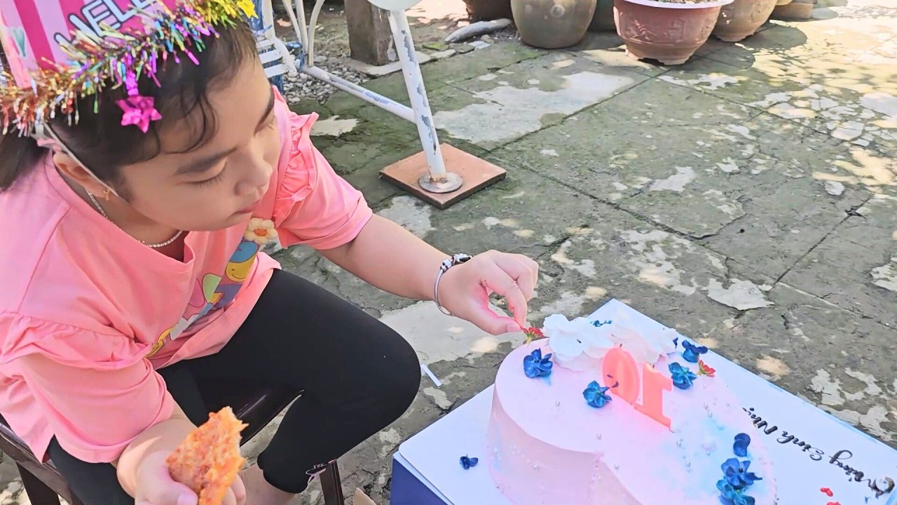 🎉🎂🎁 Sinh nhật 10 tuổi của Xí Muội 🥳🎈💖 Xí Mụi Food 1497