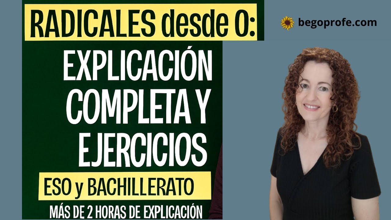 RADICALES desde CERO ✨ Curso Completo con Ejercicios Resueltos | Matemáticas ESO y Bachillerato
